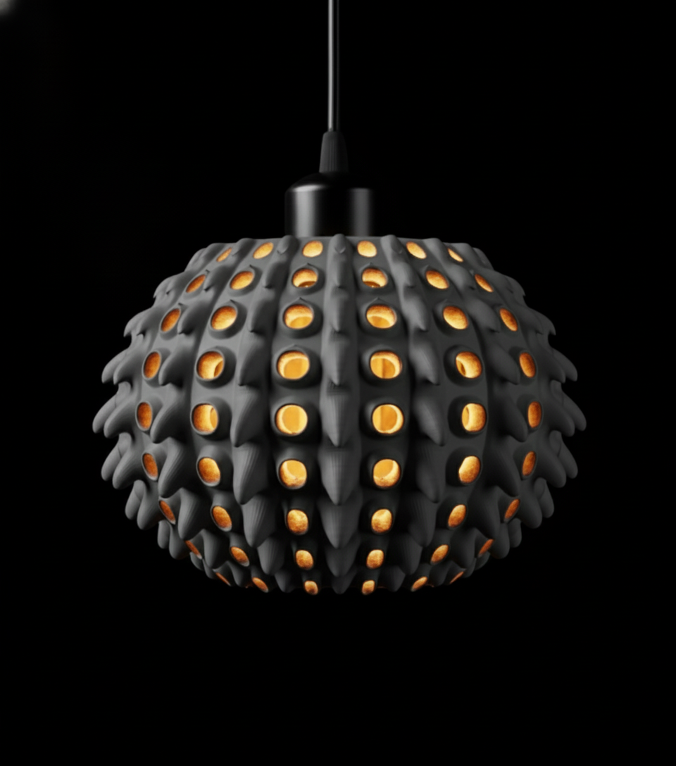 "Barnacle" Pendelleuchte – organisches Design mit markanter Struktur