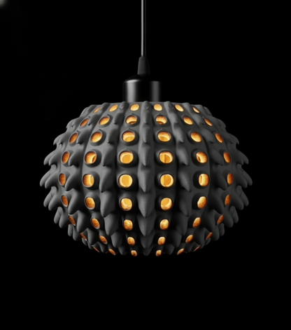 "Barnacle" Pendelleuchte – organisches Design mit markanter Struktur