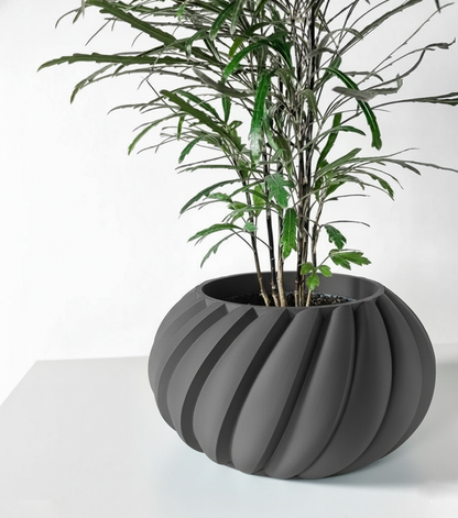 Oro 3D Pflanztopf – Dynamische Form trifft modernes Design