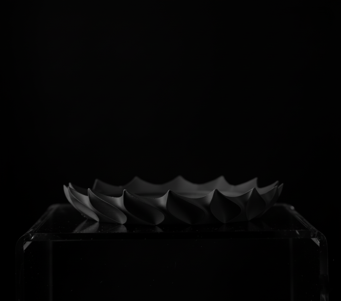 "Gedrehter" Untersetzer – Funktion trifft auf Design