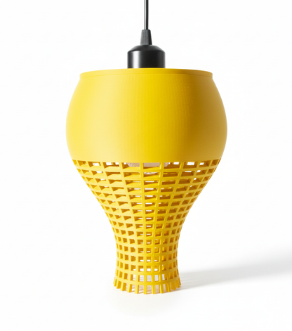 "Kata Pendelleuchte" – Modernes Design mit filigraner Gitterstruktur