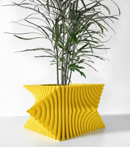 Anio – Der dynamisch verdrehte 3D Pflanztopf