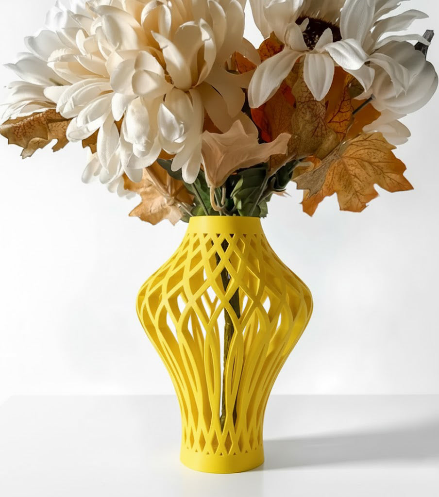 Vase „Alano-Vase“ – Eleganz im modernen Gitterdesign