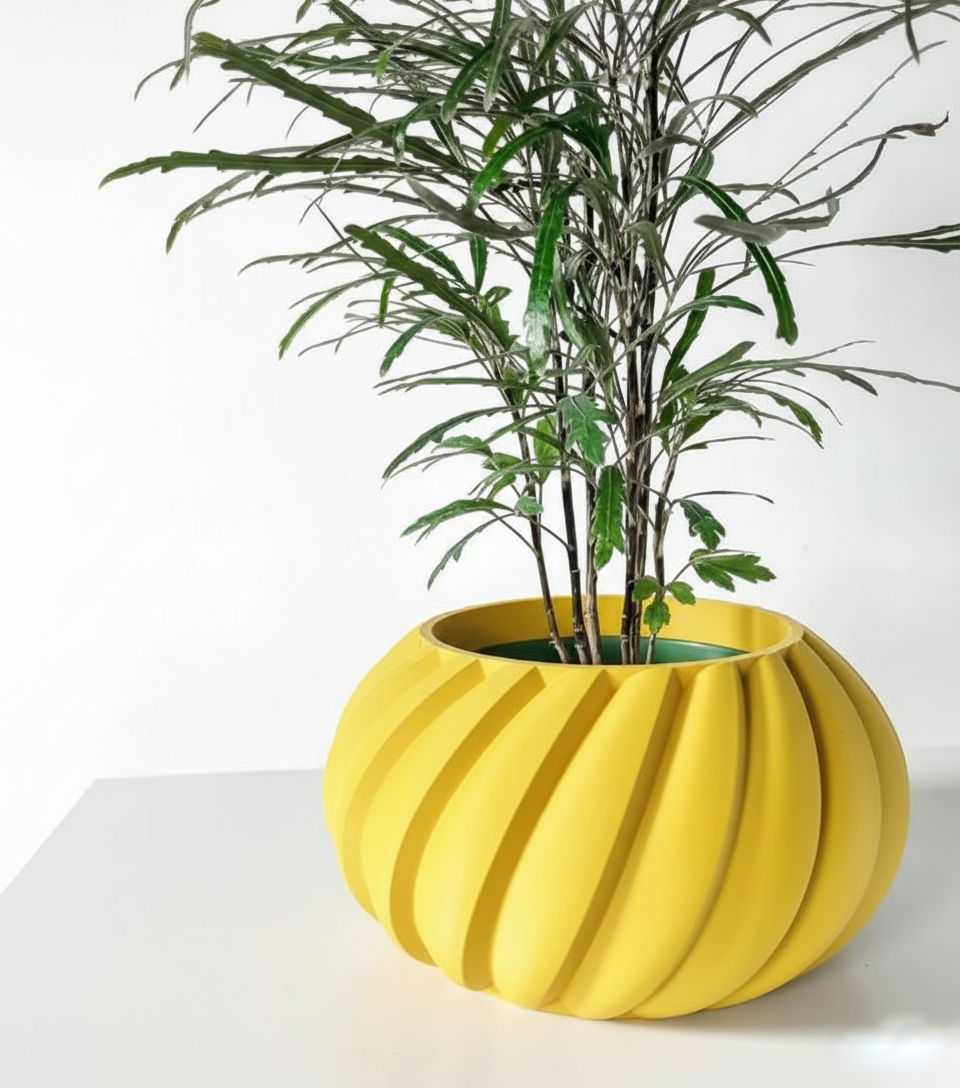 Oro 3D Pflanztopf – Dynamische Form trifft modernes Design