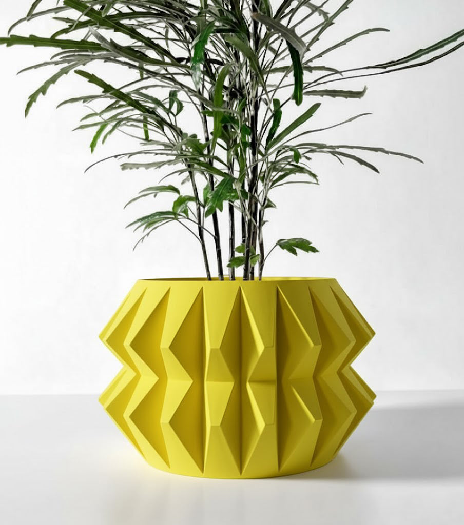 Almin 3D Pflanztopf – Geometrische Eleganz in Vollendung