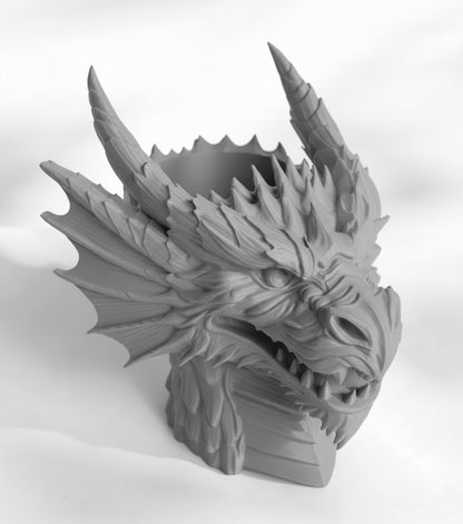 Drachen Pflanztopf – Mystik trifft modernes 3D-Design
