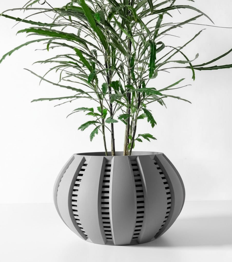 Balu 3D Pflanztopf – Modernes Design trifft strukturierte Eleganz