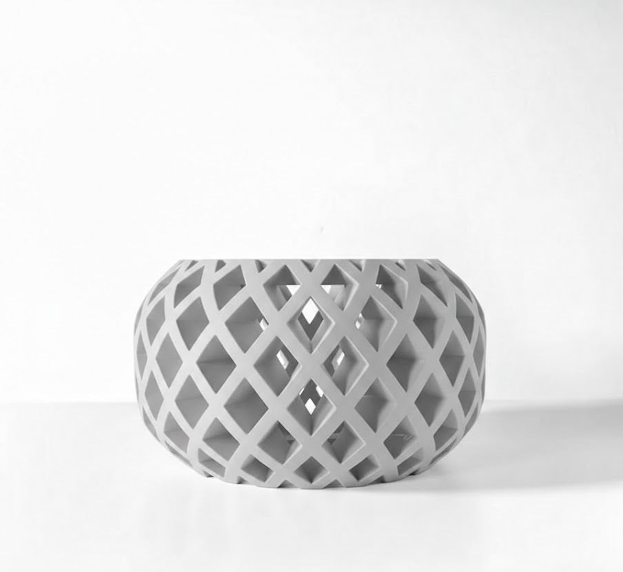 3D Nire Pflanztopf – Stilvolles Gitterdesign für gesunde Orchideen