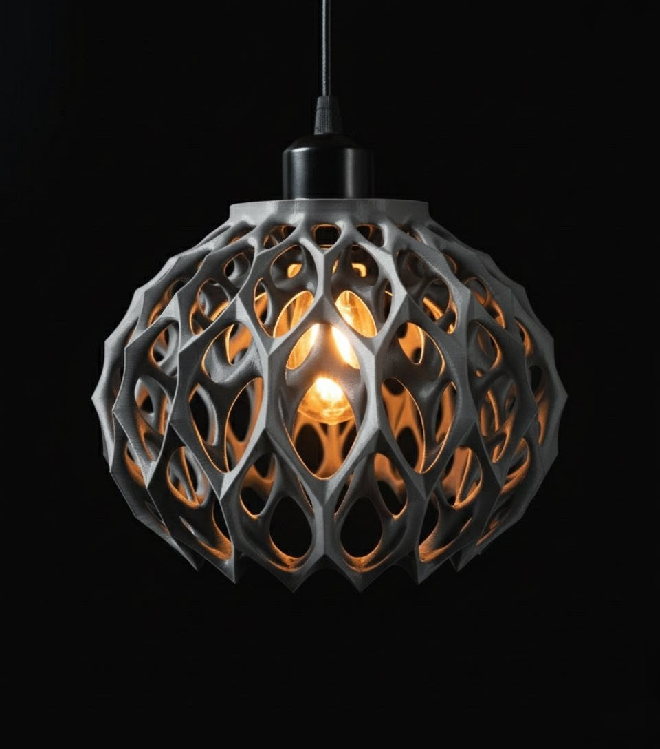 "Invader Pendant" – Lichtskulptur für moderne Räume