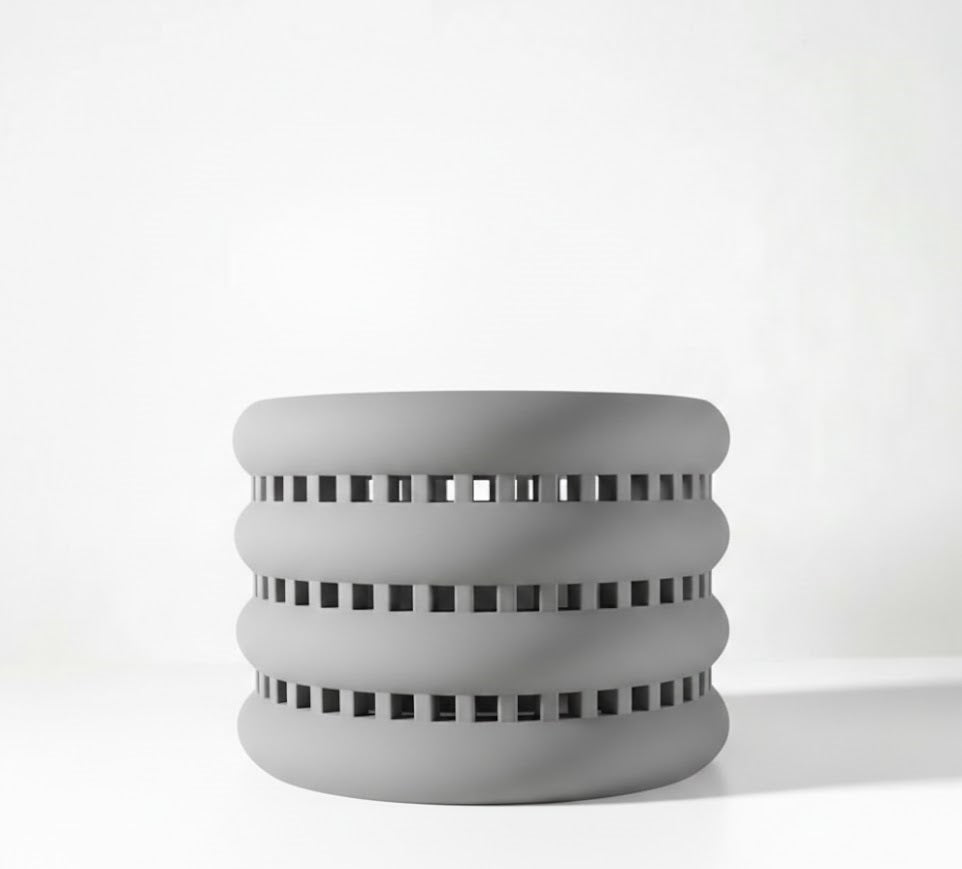Ulra Pflanztopf – Funktionaler 3D-Orchideentopf mit umlaufender Belüftung und Ablauföffnung