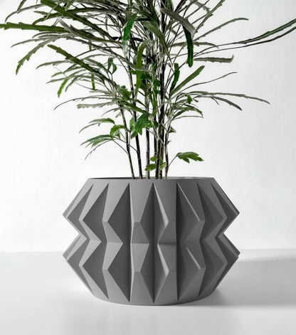 Almin 3D Pflanztopf – Geometrische Eleganz in Vollendung
