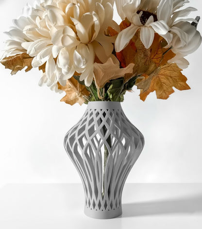 Vase „Alano-Vase“ – Eleganz im modernen Gitterdesign