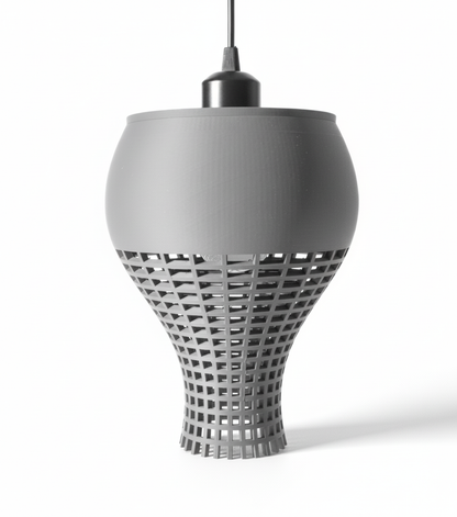 "Kata Pendelleuchte" – Modernes Design mit filigraner Gitterstruktur