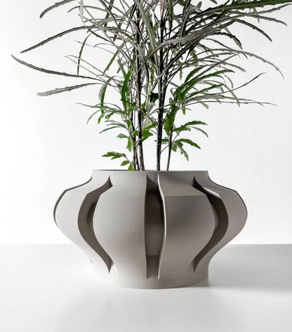 Ariko – Der elegante 3D-Pflanztopf in organischer Form