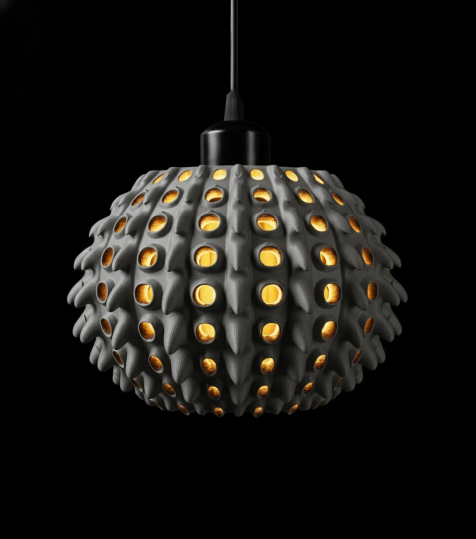 "Barnacle" Pendelleuchte – organisches Design mit markanter Struktur