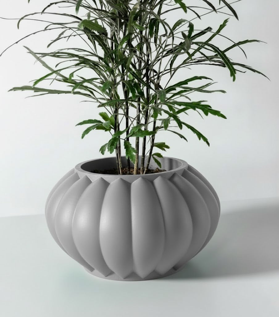 Bunos 3D Pflanztopf – Skulpturales Design für stilvolle Pflanzenpräsentation