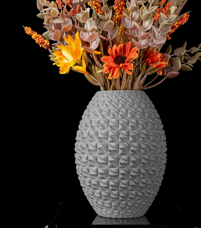 Vase "Sando" – Struktur trifft auf Eleganz