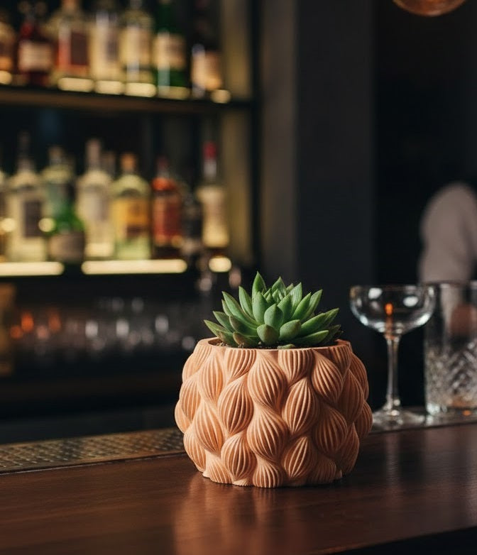 3D Pflanztopf „Ripple Planter“ – Wellen in Form und Struktur