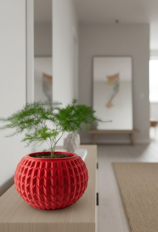Iver 3D Pflanztopf – Struktur trifft Stil