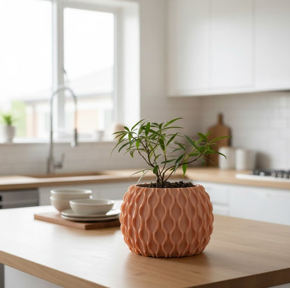 Kettenpflanzer – Organische Struktur trifft 3D-Design