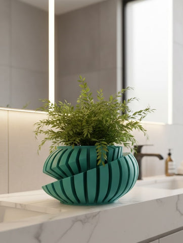Luxira Planter Pot V2 – Ausdrucksstarkes 3D-Design trifft Pflanzenästhetik