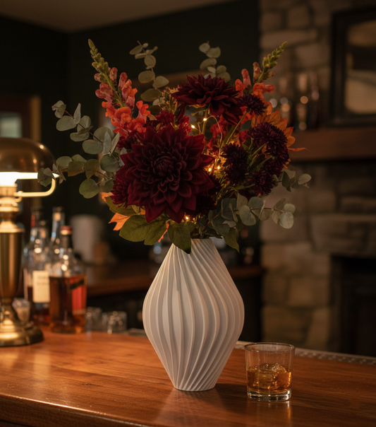 Vase „Vati-Vase“ – Organische Bewegung in skulpturalem Design