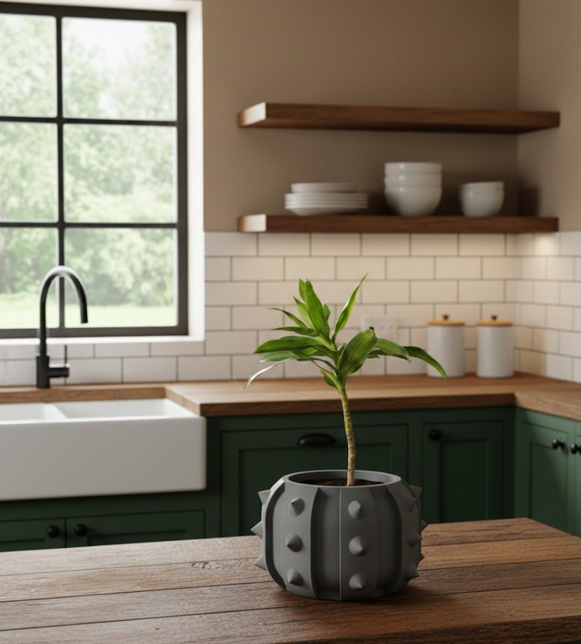 Alver – Der kantige 3D Charaktertopf