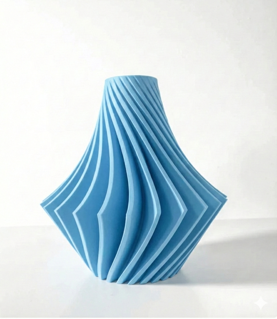 Vase „Vamio“ – Dynamik in Design gegossen