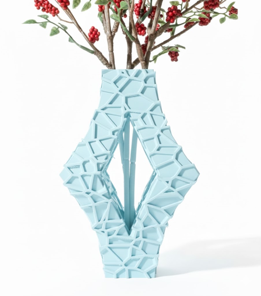 Vase „Avari-Vase“ – Geometrie trifft auf Eleganz