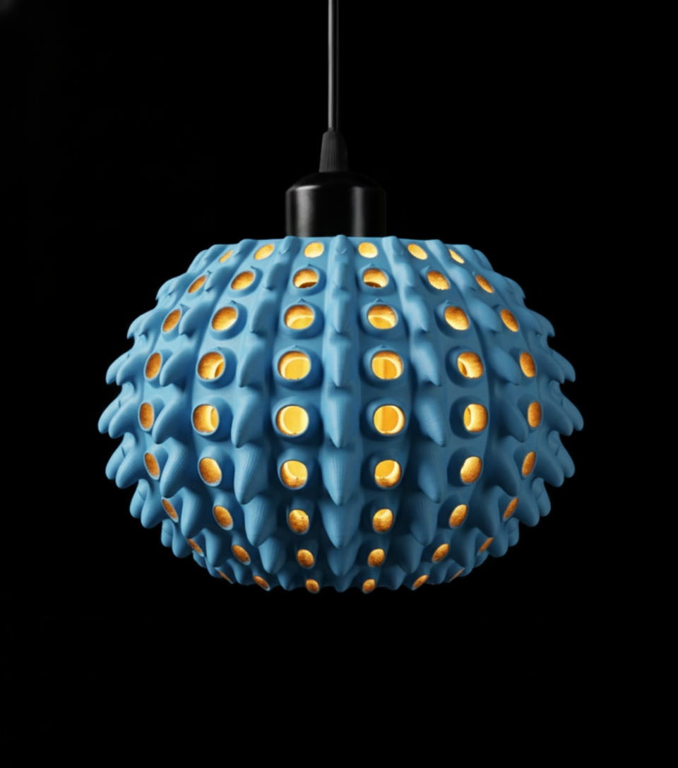 "Barnacle" Pendelleuchte – organisches Design mit markanter Struktur