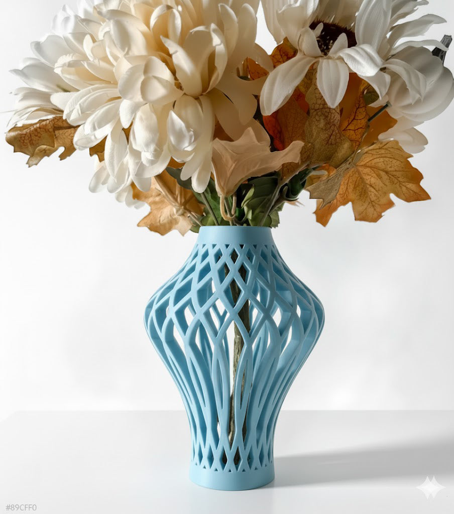 Vase „Alano-Vase“ – Eleganz im modernen Gitterdesign