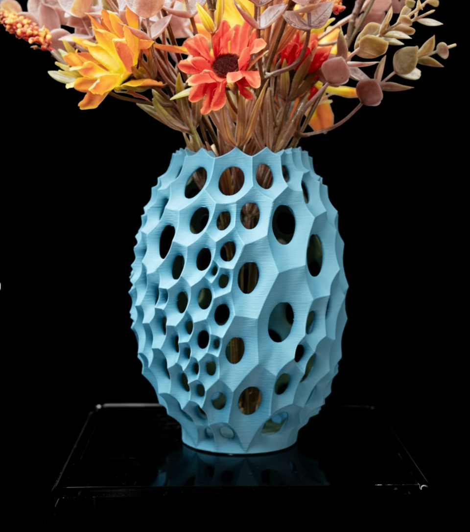 Vase "Virus 2.0" – Futuristische Kunst in organischer Form