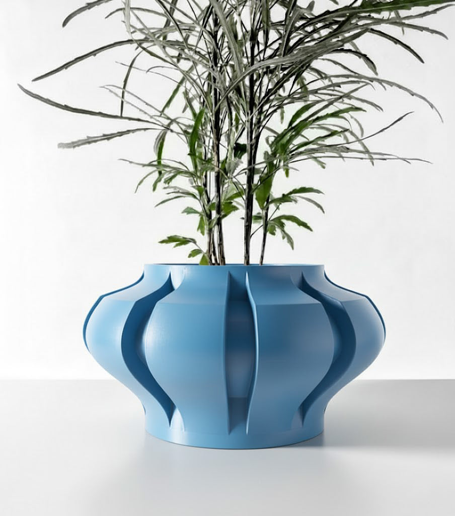 Ariko – Der elegante 3D-Pflanztopf in organischer Form