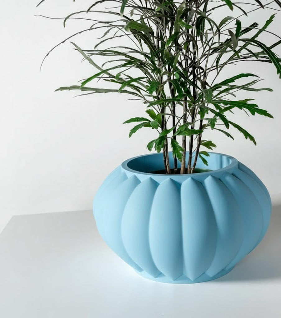 Bunos 3D Pflanztopf – Skulpturales Design für stilvolle Pflanzenpräsentation