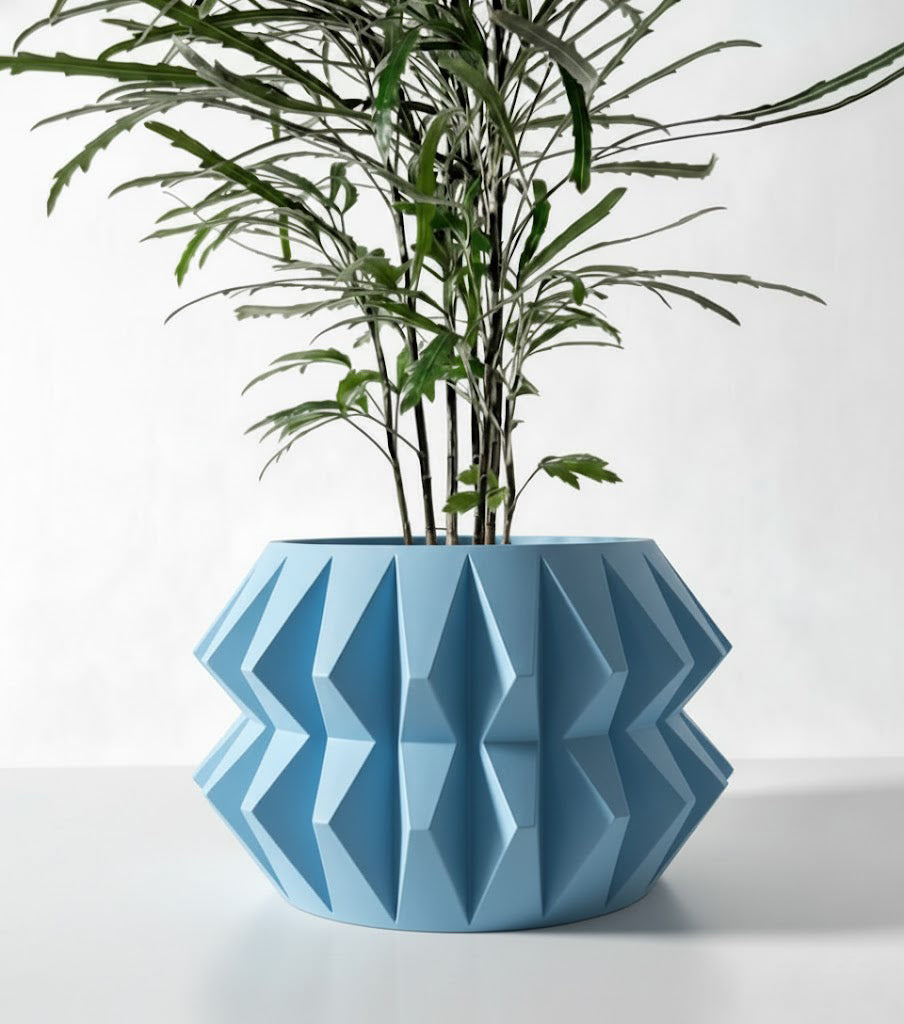 Almin 3D Pflanztopf – Geometrische Eleganz in Vollendung