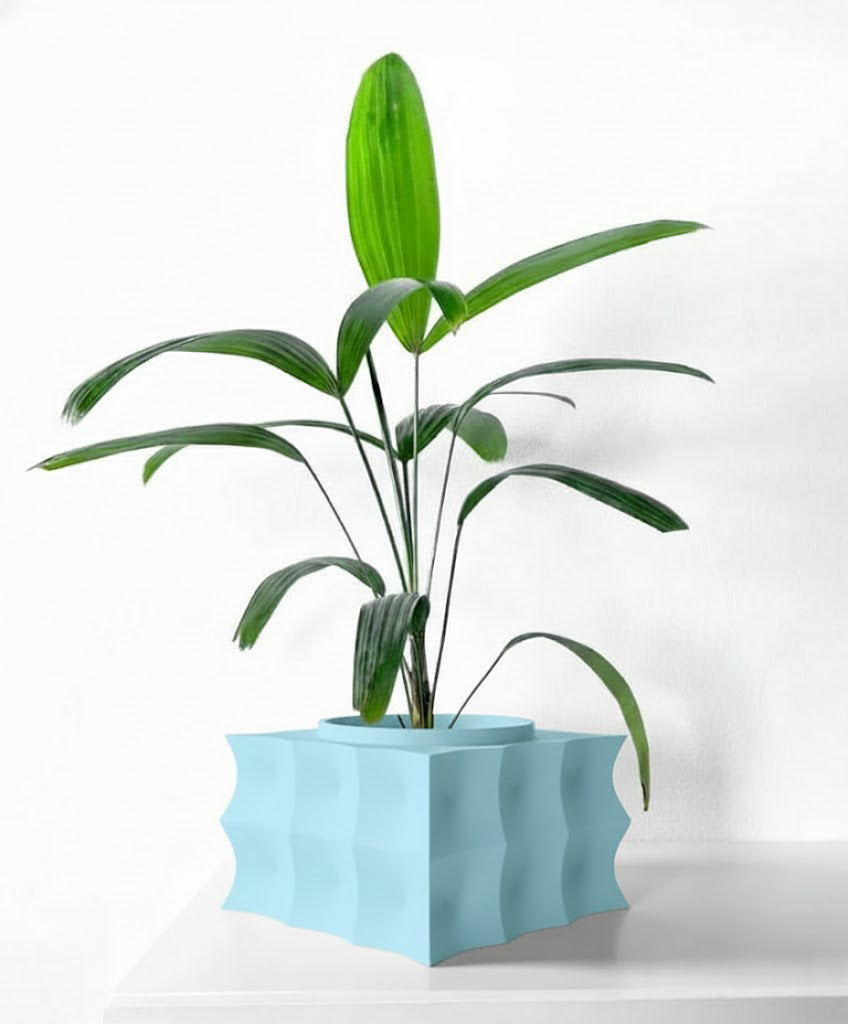 Averth Pflanztopf – Kubische Wellen mit Charakter