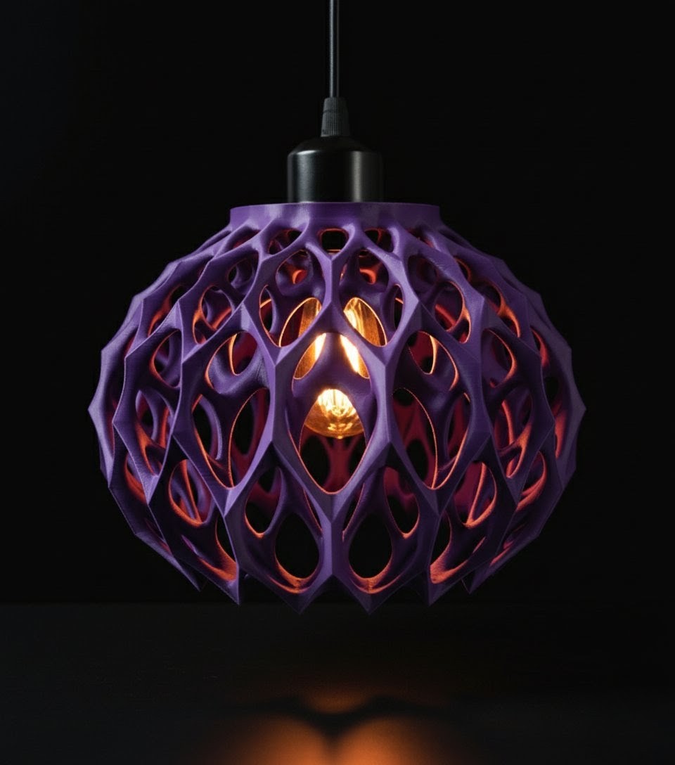 "Invader Pendant" – Lichtskulptur für moderne Räume