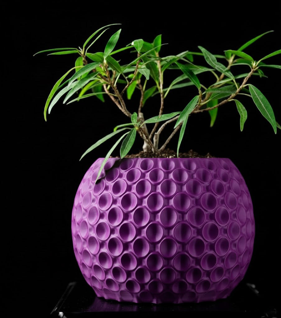 Bubble Planter Pot – Der verspielte 3D-Pflanztopf mit Struktur