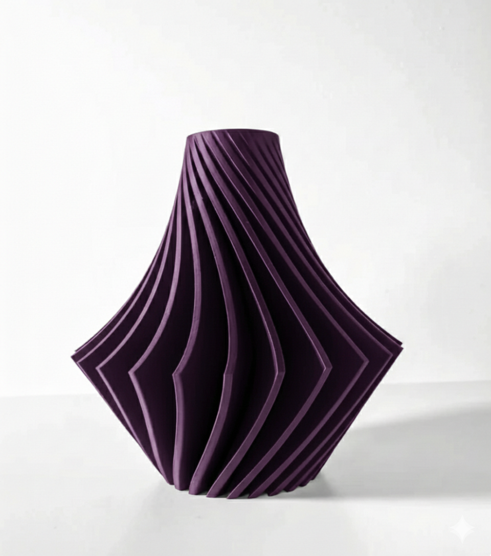 Vase „Vamio“ – Dynamik in Design gegossen