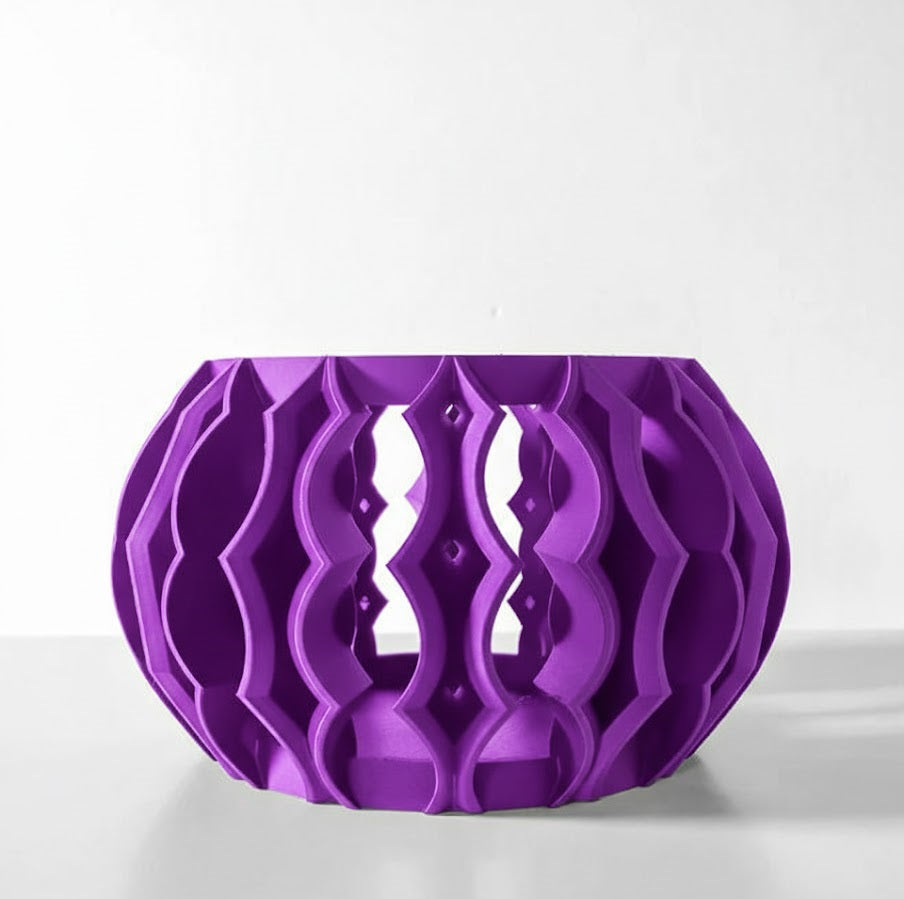 Luvo 3D Orchideen-Pflanztopf – Skulpturale Leichtigkeit trifft Funktion