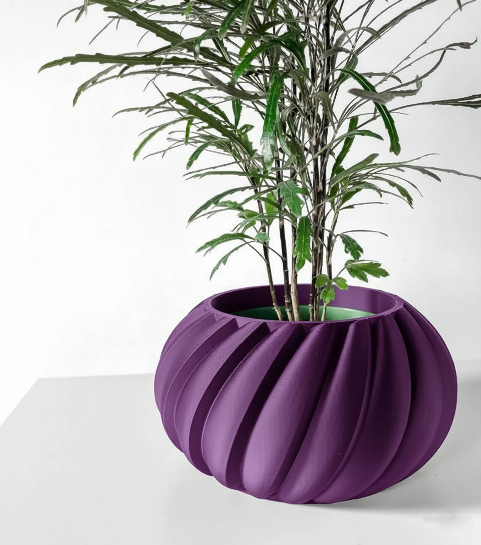 Oro 3D Pflanztopf – Dynamische Form trifft modernes Design