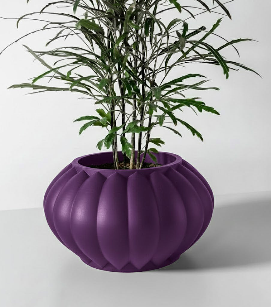 Bunos 3D Pflanztopf – Skulpturales Design für stilvolle Pflanzenpräsentation