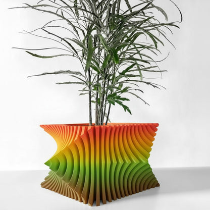 Anio – Der dynamisch verdrehte 3D Pflanztopf