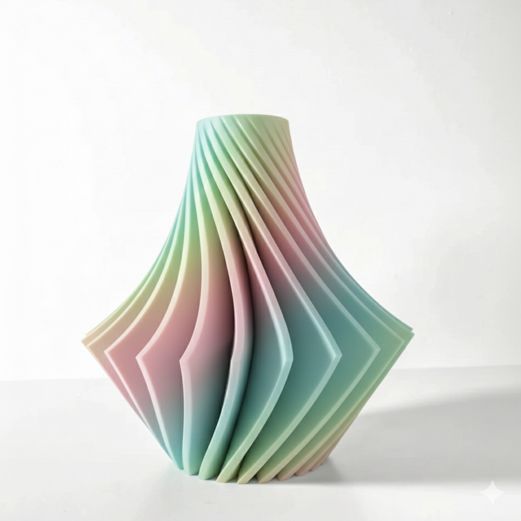 Vase „Vamio“ – Dynamik in Design gegossen