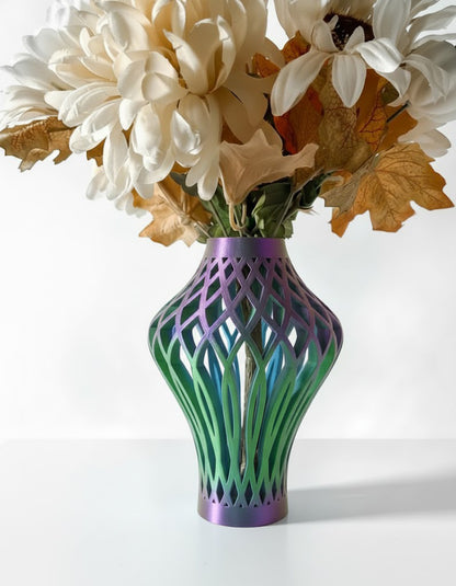 Vase „Alano-Vase“ – Eleganz im modernen Gitterdesign
