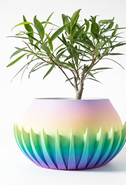 Der Lavis – Skulpturaler 3D-Pflanztopf mit dynamischer Bodenstruktur