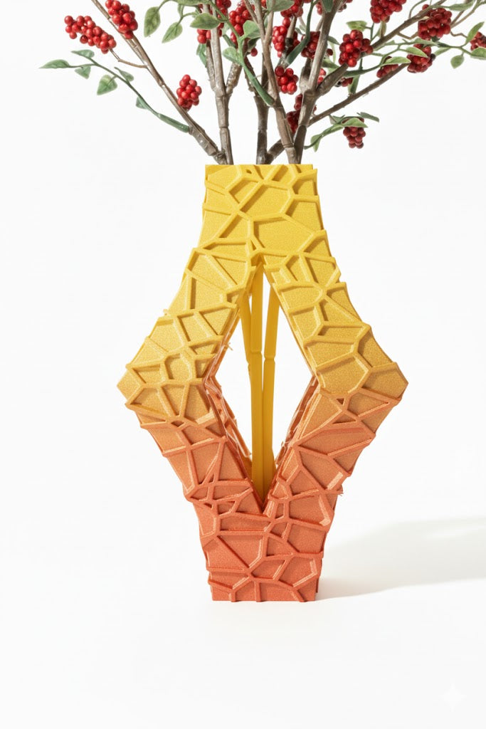 Vase „Avari-Vase“ – Geometrie trifft auf Eleganz