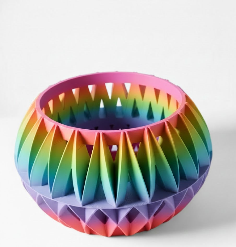 Der Oku 3D Orchideen-Pflanztopf – Geometrische Eleganz für deine Pflanzen