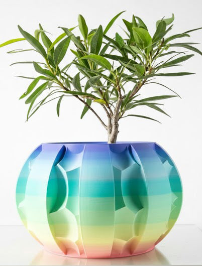 Der Erna – Skulpturale Eleganz trifft 3D-Pflanzenkultur