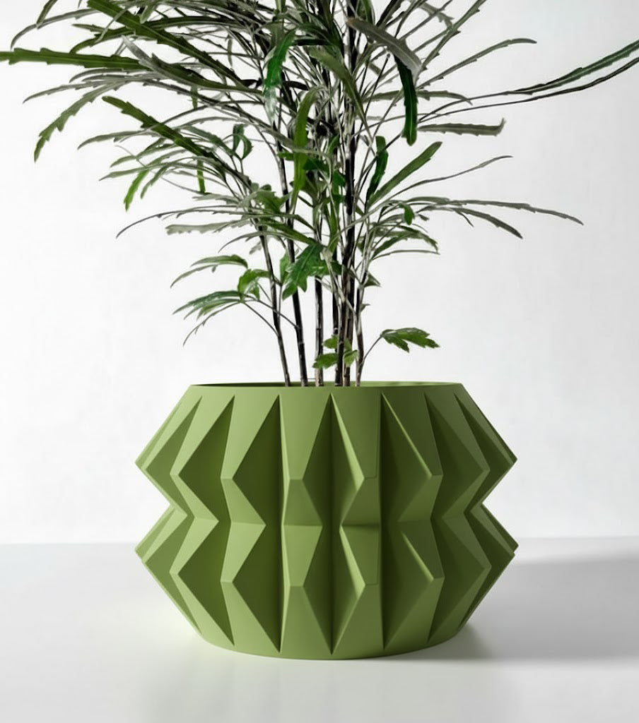 Almin 3D Pflanztopf – Geometrische Eleganz in Vollendung